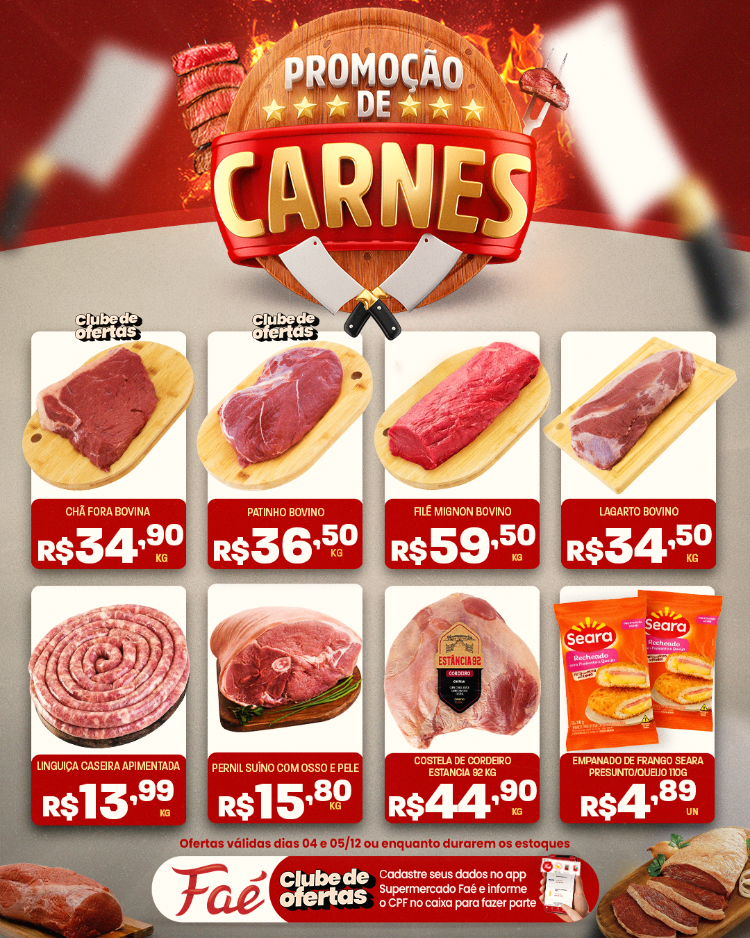 promoçao de carnes